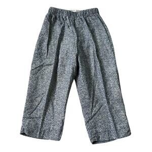 Oscar Dela Renta Blue Floral Casual Pants Girl Size 2Y | 57-19